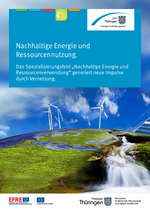 Factsheet "Nachhaltige Energie und Ressourcenverwendung"