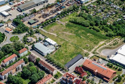 Commercial areas in the business park "Gotha-Ost" - Friemarer Straße