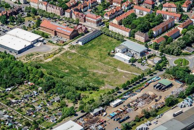 Commercial areas in the business park "Gotha-Ost" - Friemarer Straße