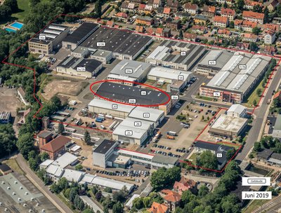 Produktionshalle mit Büro- und Sozialtrakt in Gotha, Südstraße 15
