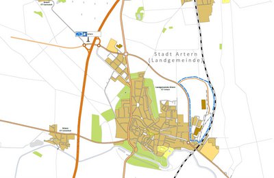 Kyffhäuserhütte industrial area