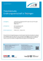 Potentialstudie Ernährungswirtschaft in Thüringen