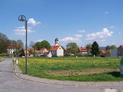 Behind the monastery