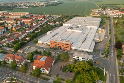 Moderne Produktions- und Lagerhalle mit Rampenanlage im Gewerbestandort "Alte Ziegelei" Sömmerda