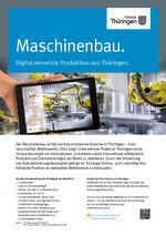 Factsheet Maschinen- und Werkzeugbau in Thüringen