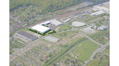 Attraktive Fertigungs-/Logistikhalle mit Büroflächen in Eisenach zu vermieten - Bahnanschluss