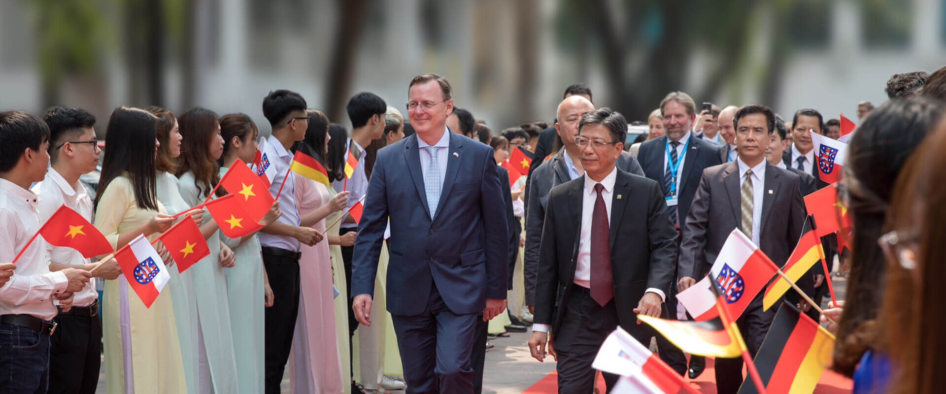 Thüringer Delegation in Vietnam und Singapur