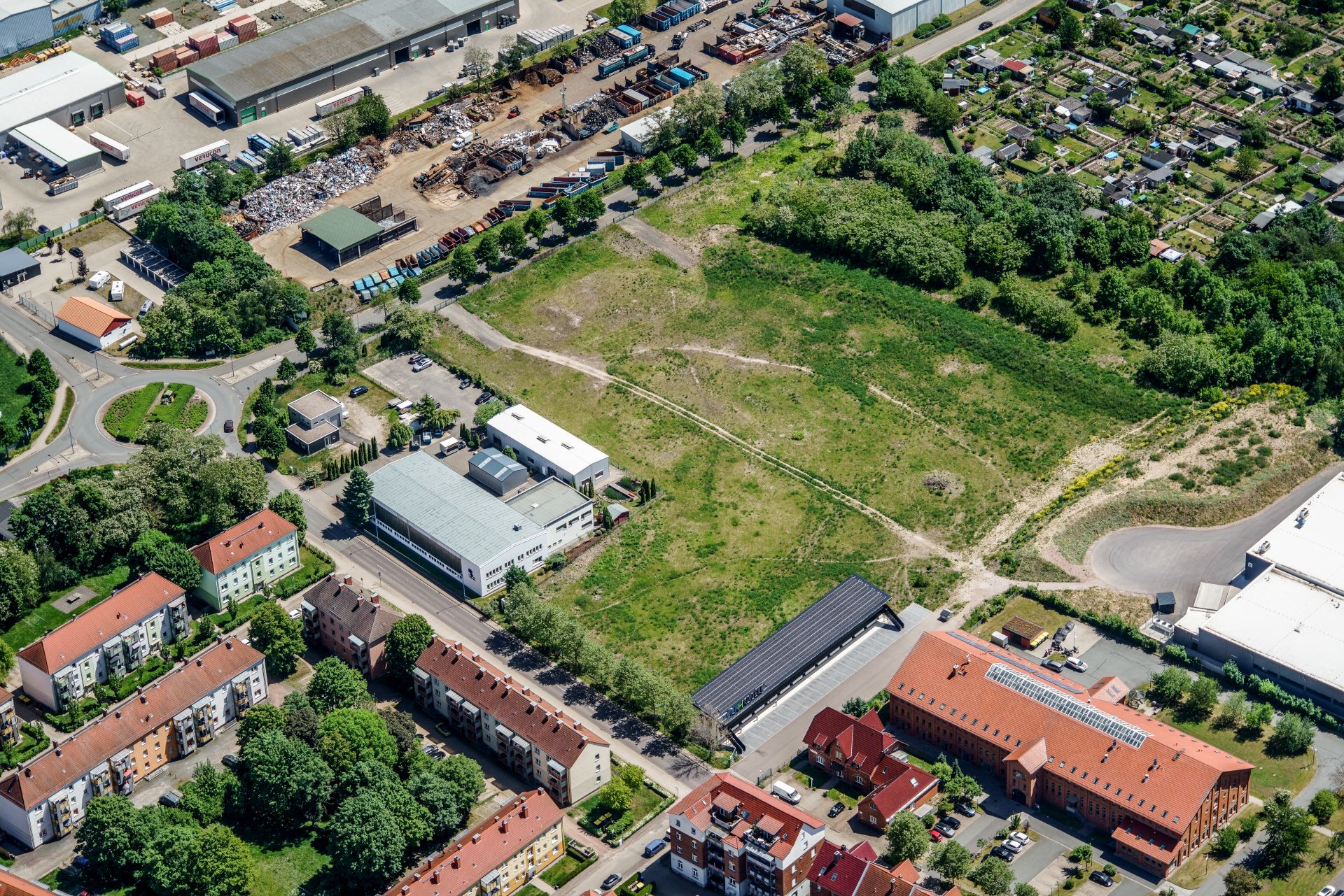 Aerial photo Gotha-East, Friemarer Street