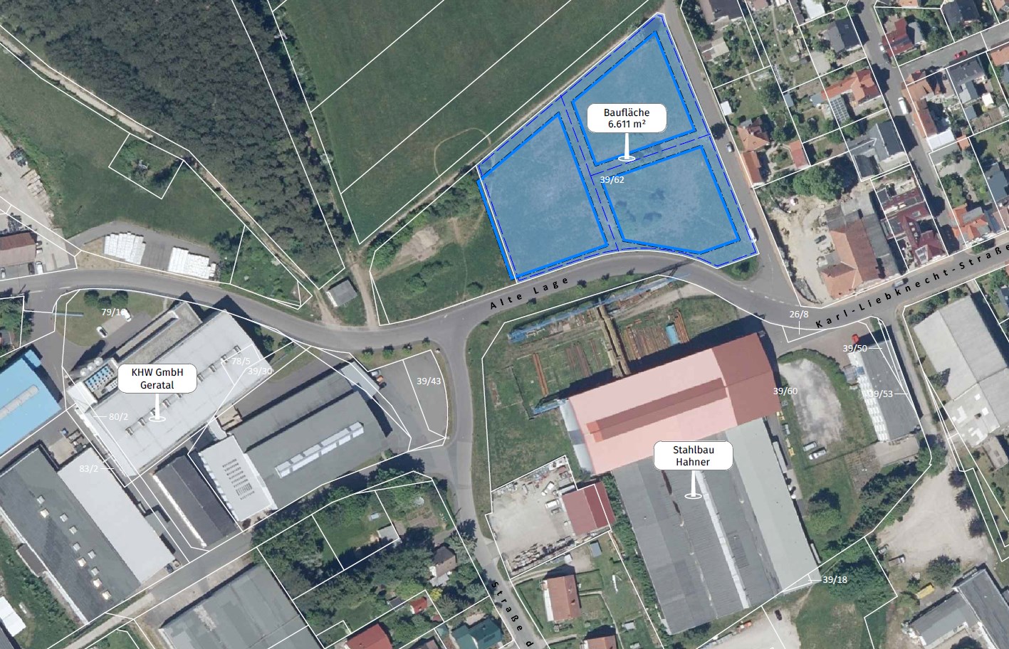 Free areas industrial area Geschwenda North