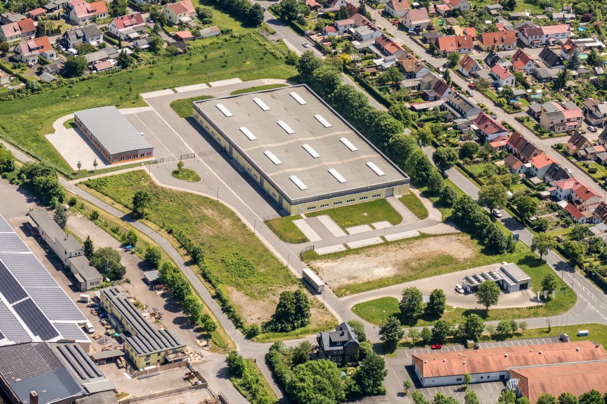 Ansicht Gewerbegebiet "Blankenburger Straße"