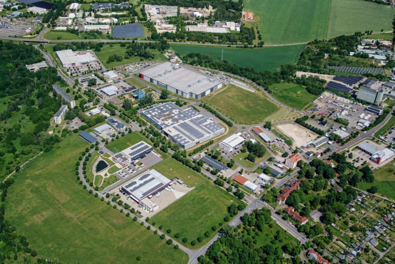 Ansicht Gewerbegebiet Altenburg Nord-Ost Luftbild 1