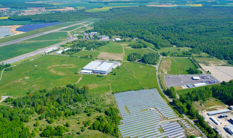 Ansicht Industriepark Nobitz - Am Flughafen Ansicht Industriepark Nobitz - Am Flughafen