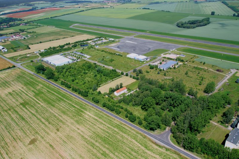 Ansicht Luftverkehrs- und Gewerbezentrum Nordthüringen