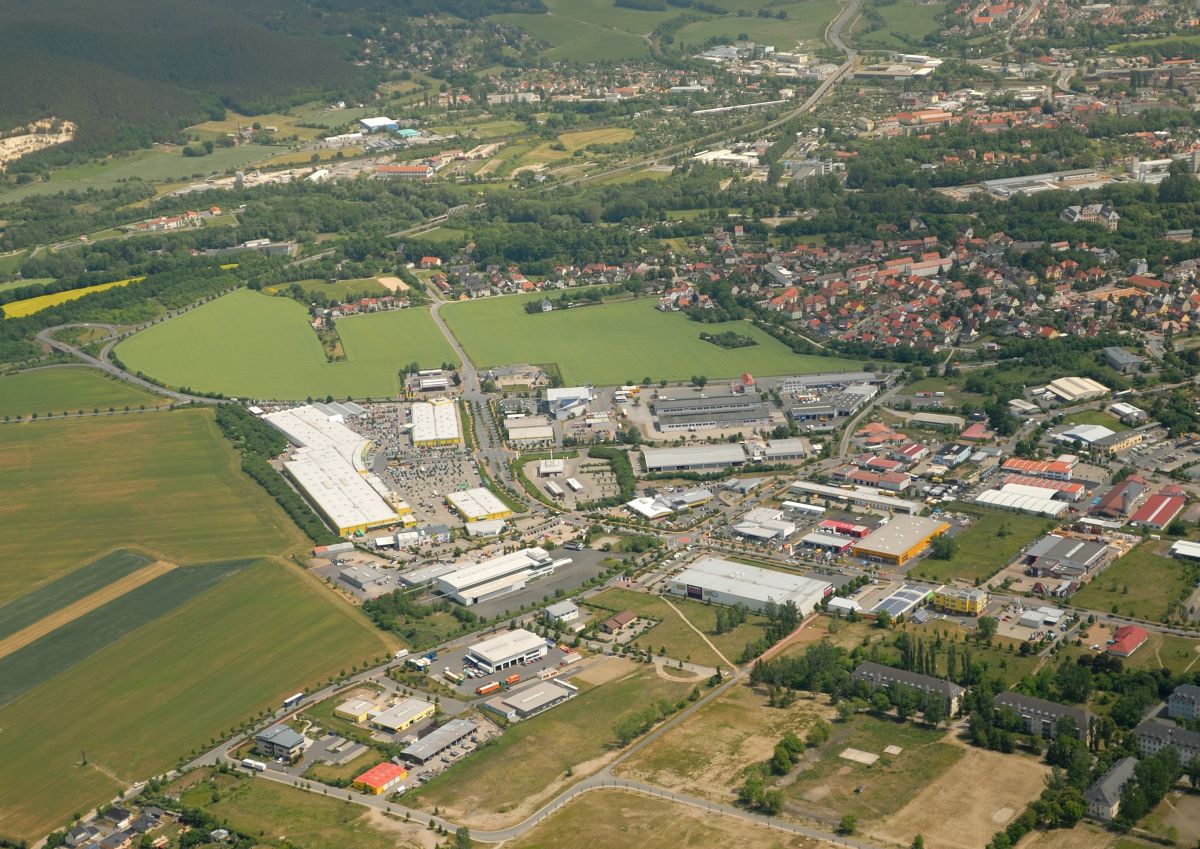 Ansicht Gewerbegebiet "Mittlerer Watzenbach"