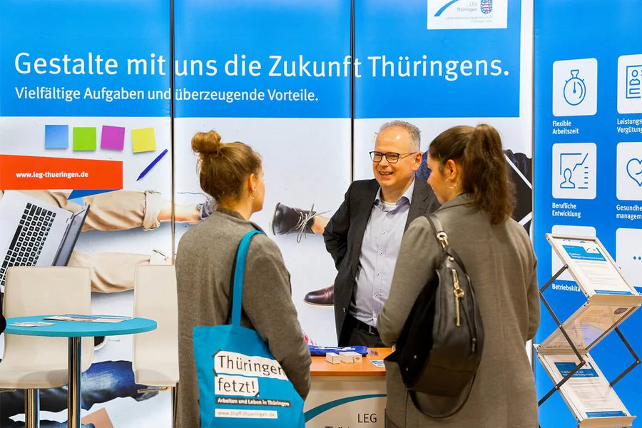 LEG-Stand auf der academix 2019 LEG-Stand auf der academix 2019