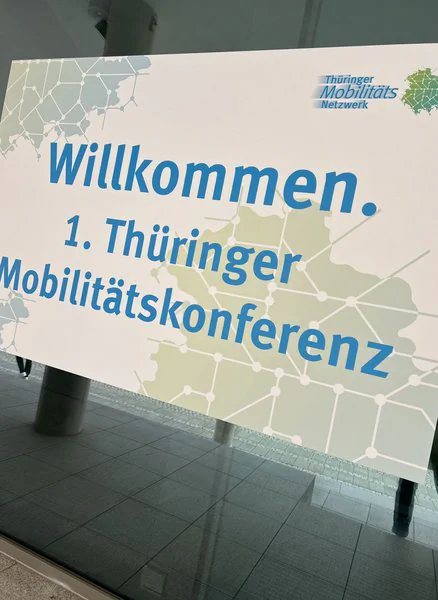 Thüringer Mobilitätskonferenz Plakat der 1. Thüringer Mobilitätskonferenz