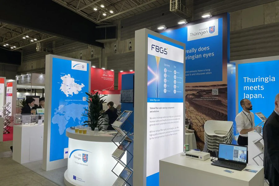 Stand der LEG Thüringen auf der OPIE-Messe