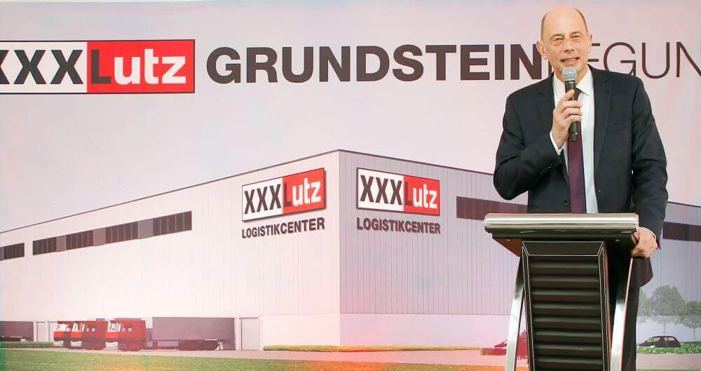 Unterstützung aus der Politik für die XXXLutz-Ansiedlung am „Erfurter Kreuz“: Minister Wolfgang Tiefensee.