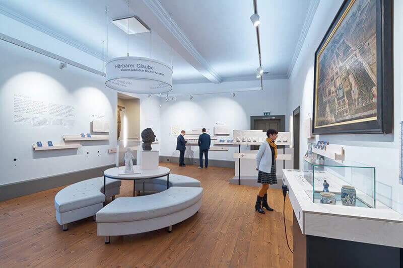 Multimediale Ausstellung in Arnstadt. Bild: Tino Sieland