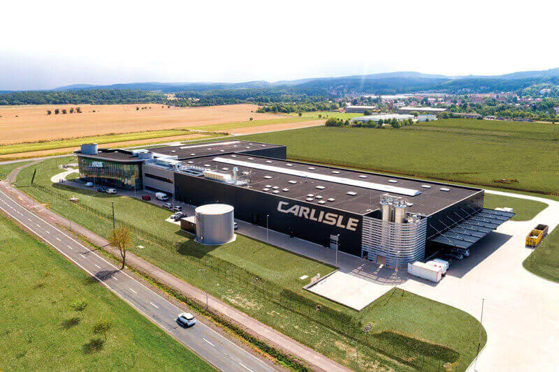 CARLISLE Construction Material (CCM) präsentiert neue Produktionsstätte in Waltershausen