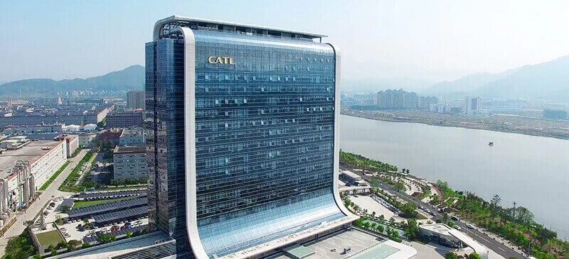 Headquarter der Firma CATL in Ningde, China, die im Juli 2018 eine Großinvestition in Thüringen verkündete. Bild: CATL