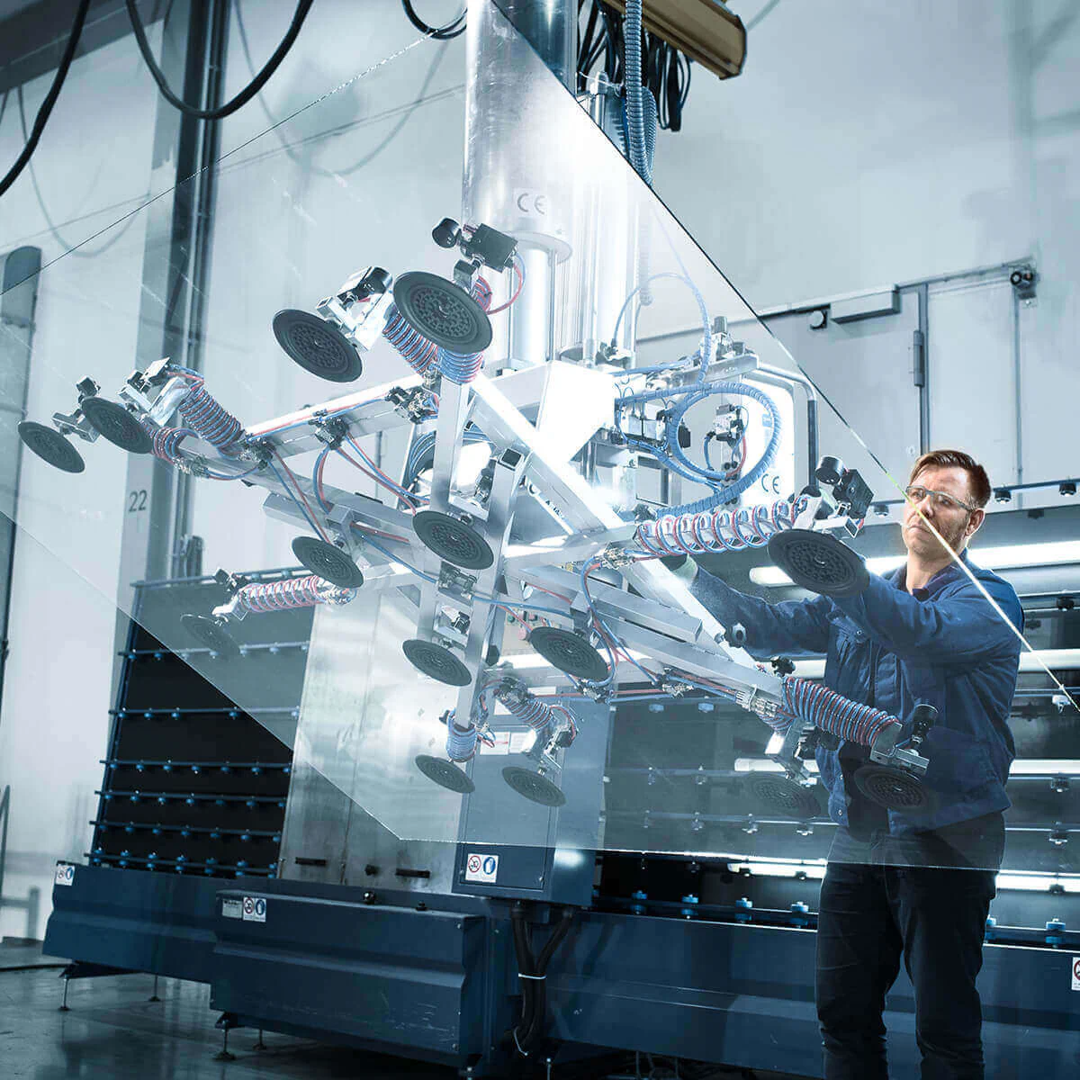 pezialglasfertigung an der Microfloat-Anlage bei SCHOTT in Jena. Bild: SCHOTT