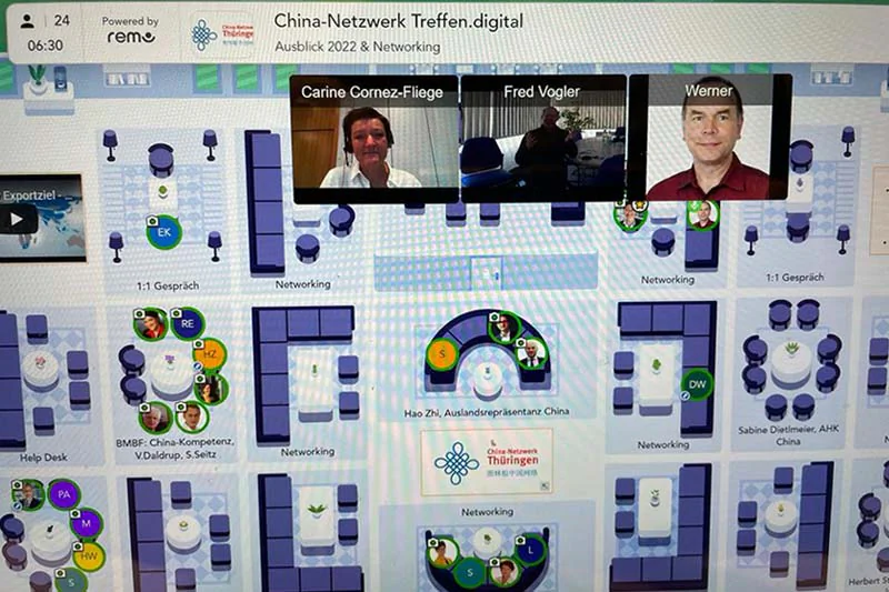China-Netzwerk-Treffen digital China-Netzwerk-Treffen digital