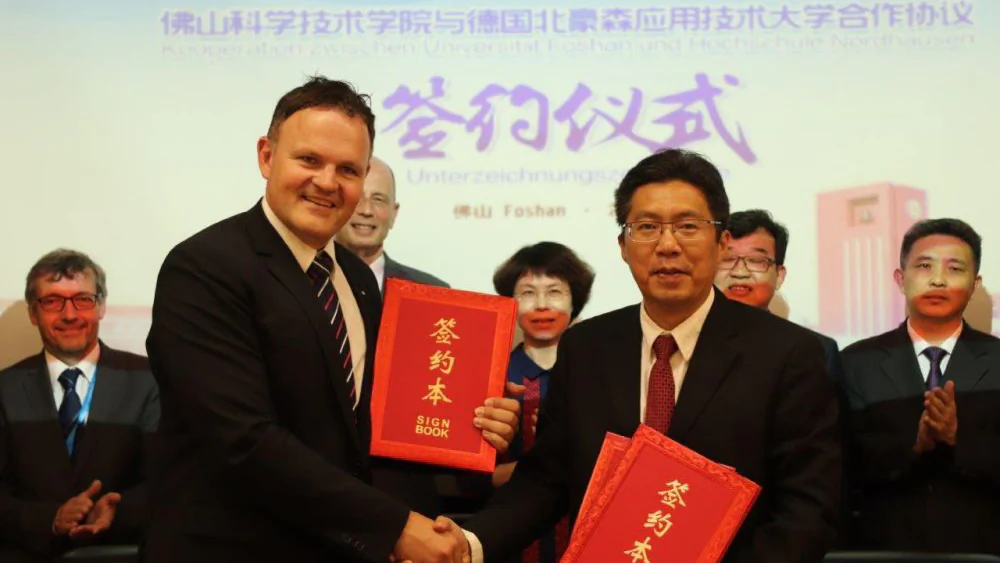 Delgationserise nach China