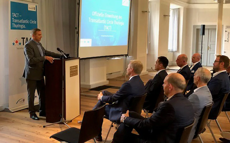 Offizielle Einweihung des Transatlantic Circle Thuringia (TACT) | 15. September 2021 Offizielle Einweihung des Transatlantic Circle Thuringia (TACT) | 15. September 2021