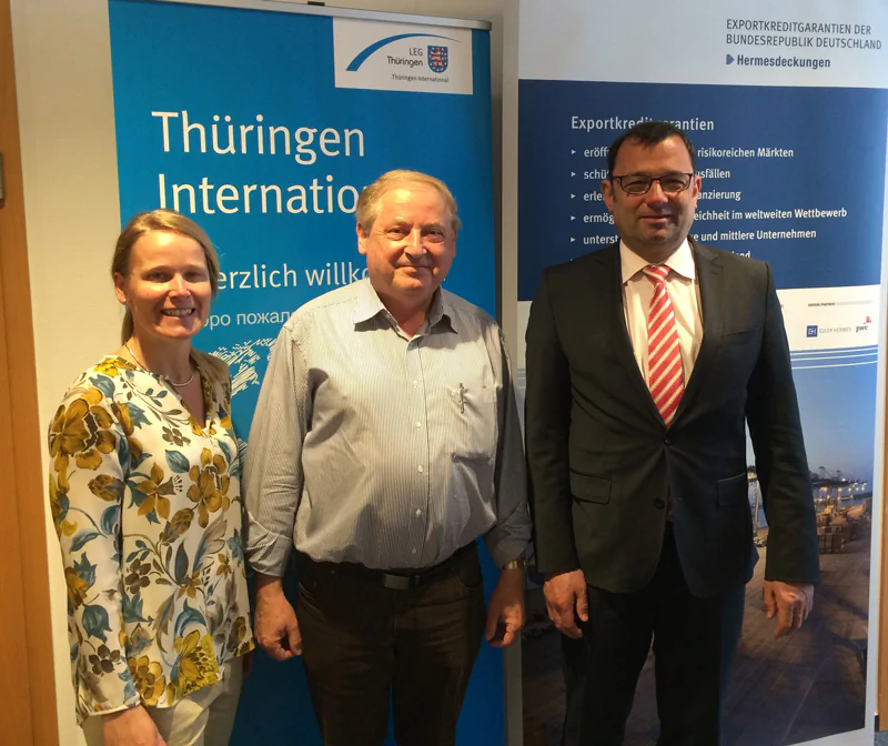 Euler Hermes zu Gast bei Thüringen International