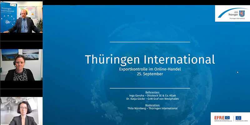 Online-Seminar: Exportkontrolle im Online-Handel