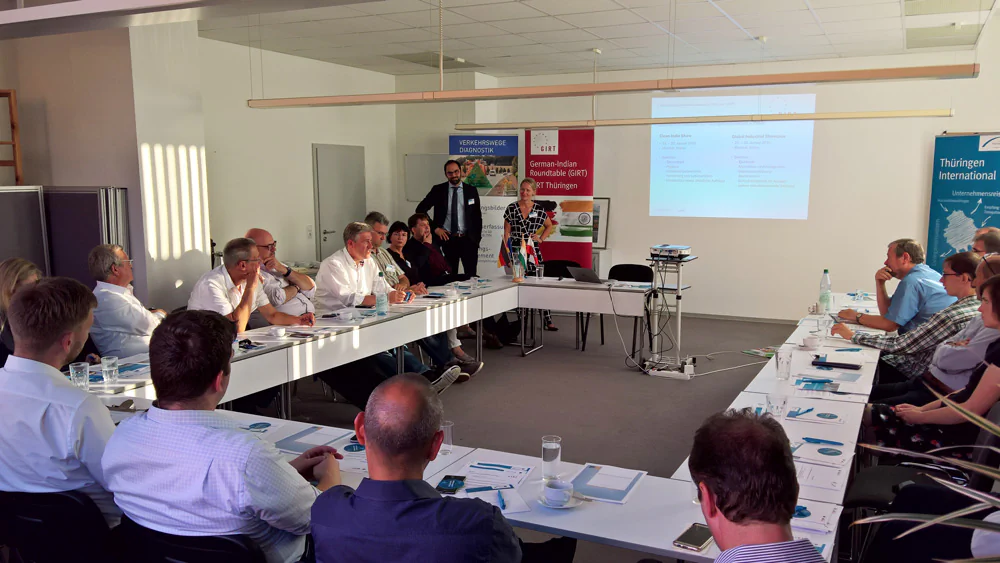Treffen des German-Indian-Roundtable (GIRT) Thüringen