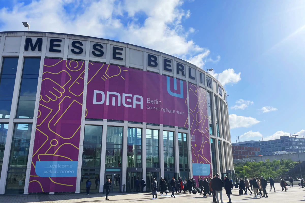 DMEA 2024 auf dem Messegelände in Berlin