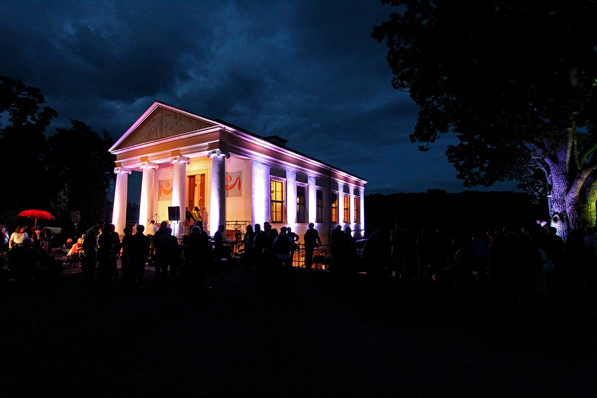 Das Römische Haus im Park an der Ilm in Weimar