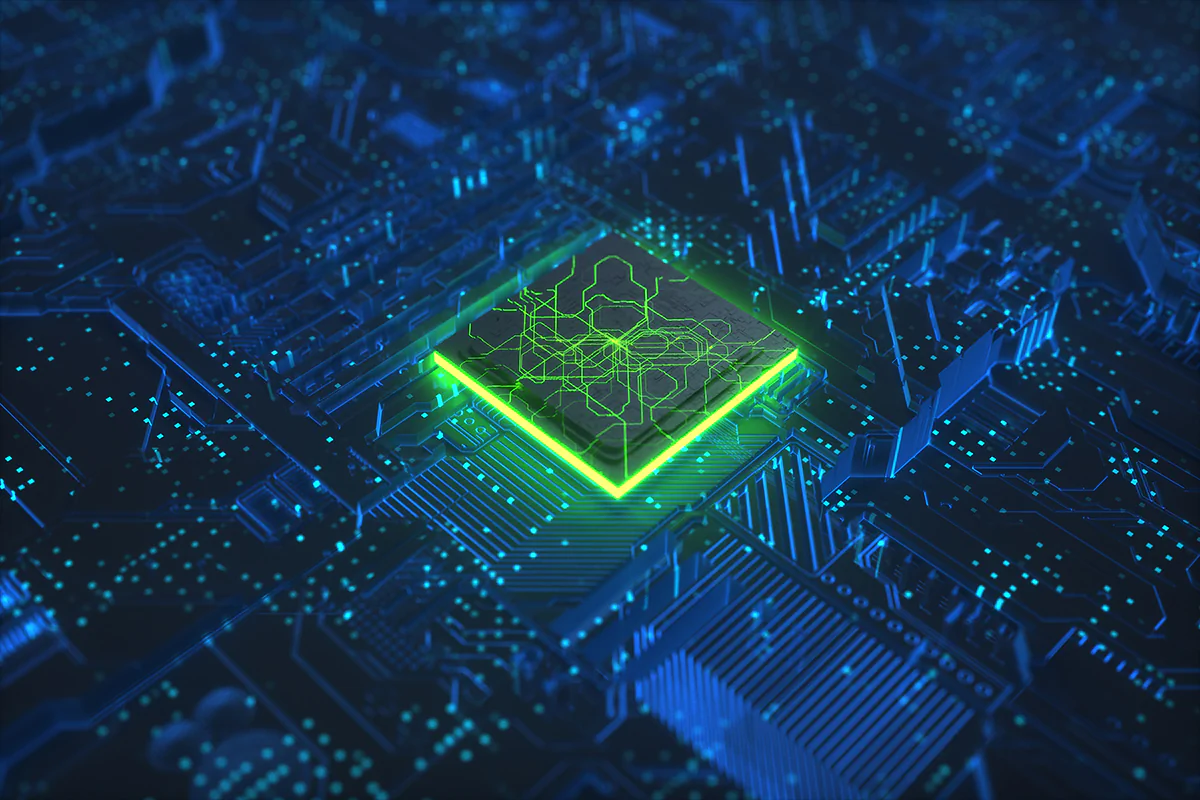 Cpu-Technologie-Netzwerke Board-Hintergrund