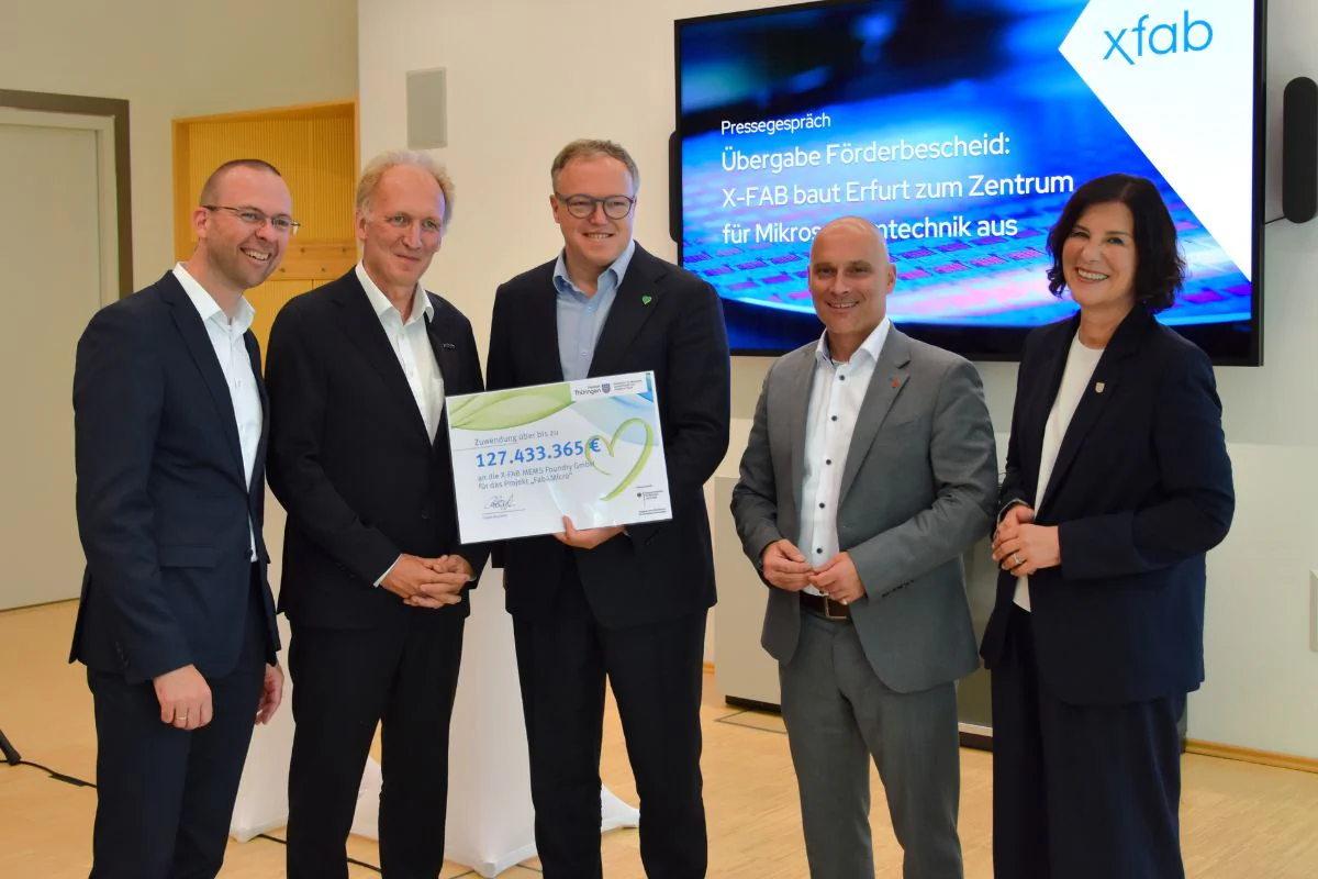 News: X-FAB investiert in die Zukunft des Mikroelektronikstandorts Erfurt