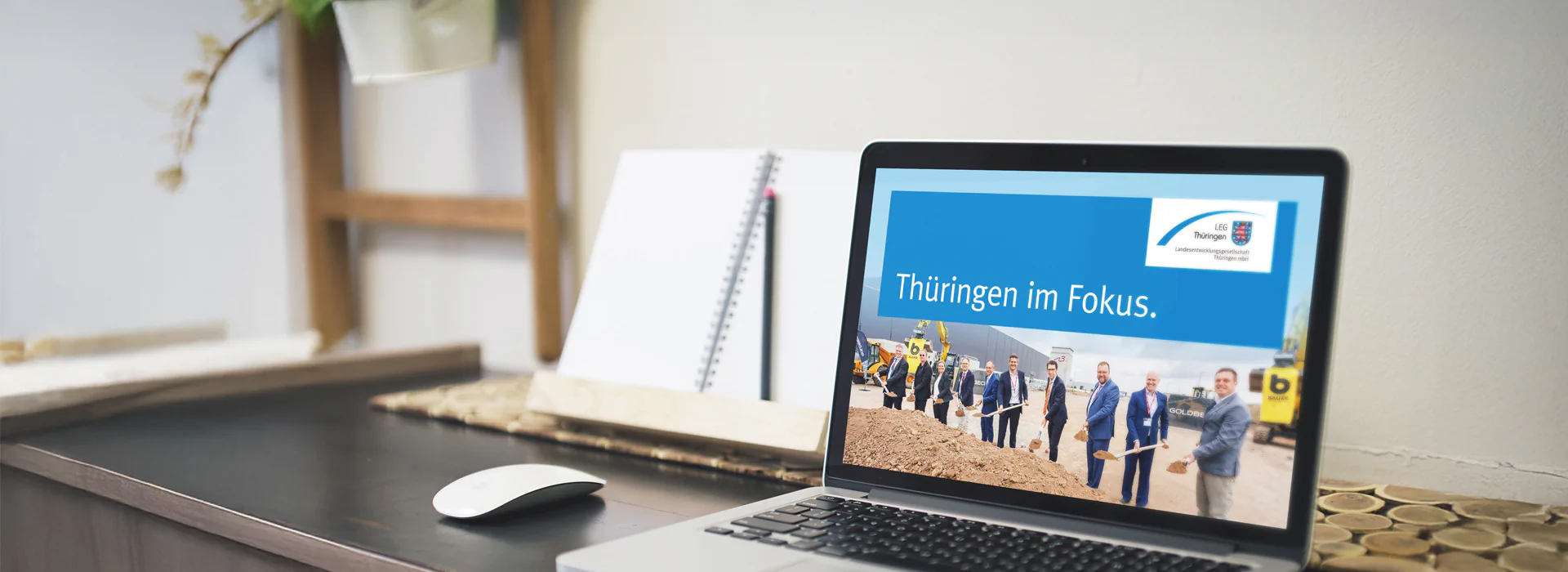 Newsletter der LEG Thüringen Bildbeschreibung / description: Newsletter der LEG Thüringen