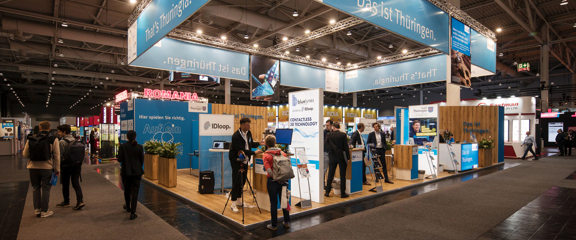 Bildbeschreibung / description: Thüringen auf der Hannover Messe