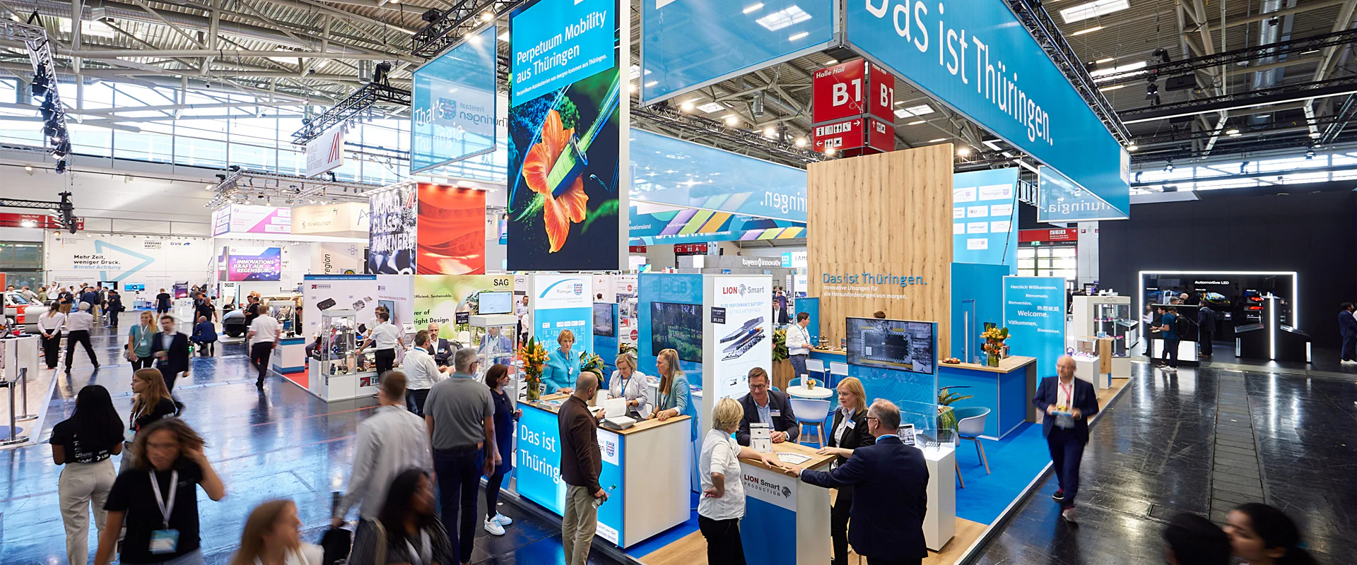 Thüringen auf der IAA Mobility Bildbeschreibung / description: Thüringen auf der IAA Mobility